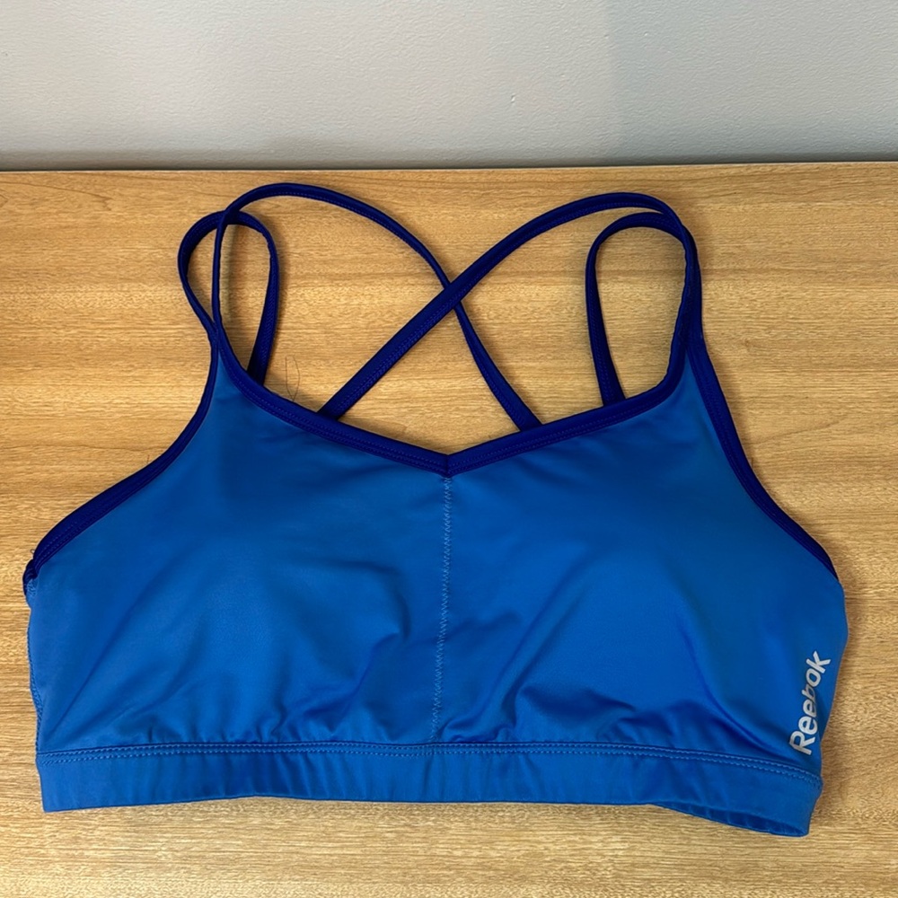 Reebok Blue Sports Bra